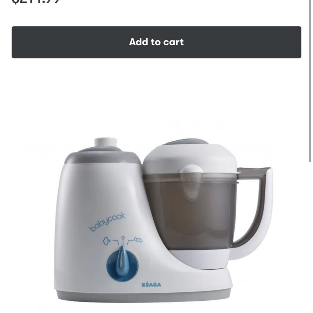 4 for $40 BEABA Babycook Baby Food Maker